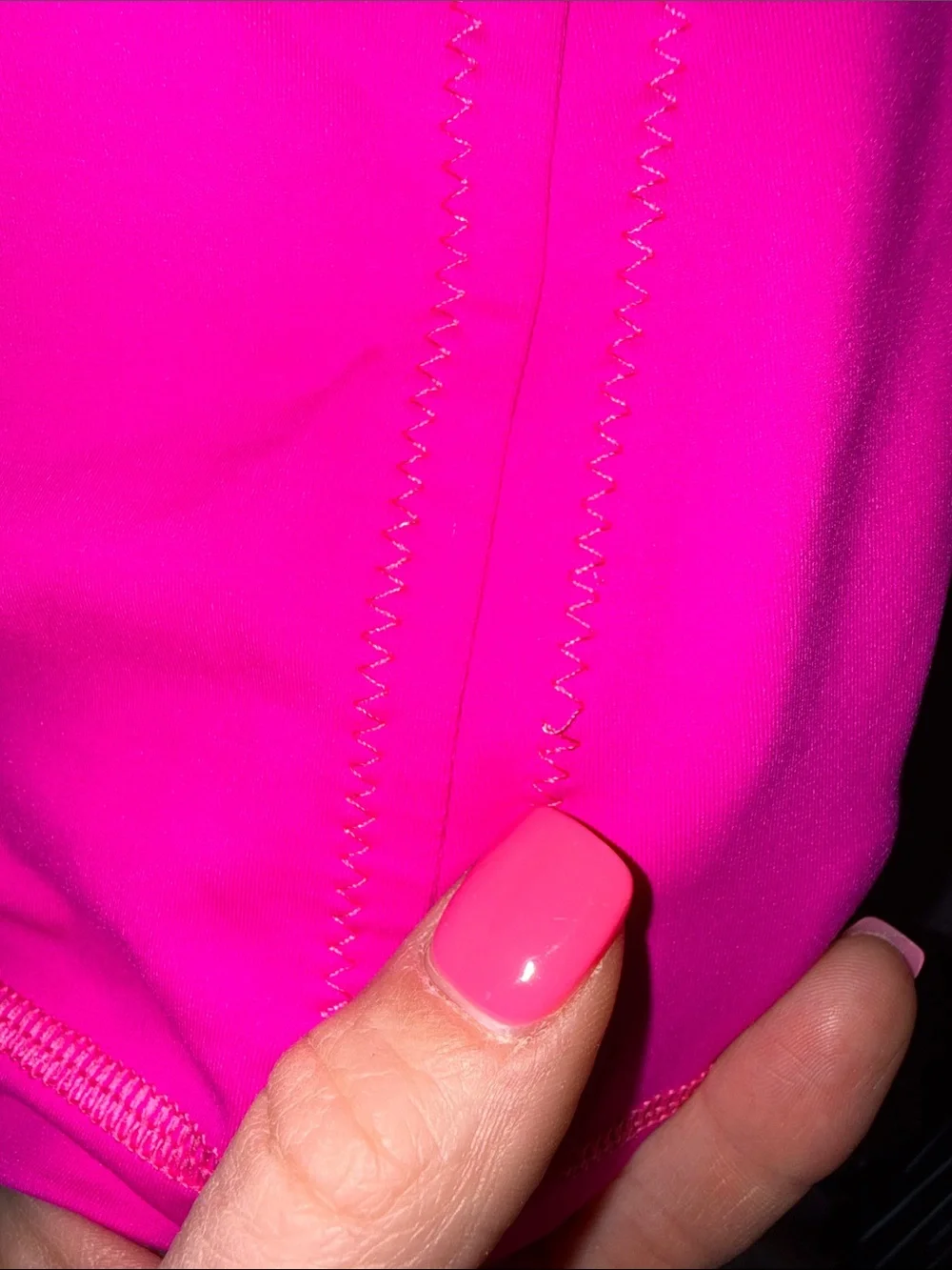 Lululemon Bright Pink Strappy Tank Top
